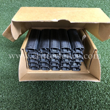 Hogrings for hogringer hand tool 9/16 black galvanized box of 2500