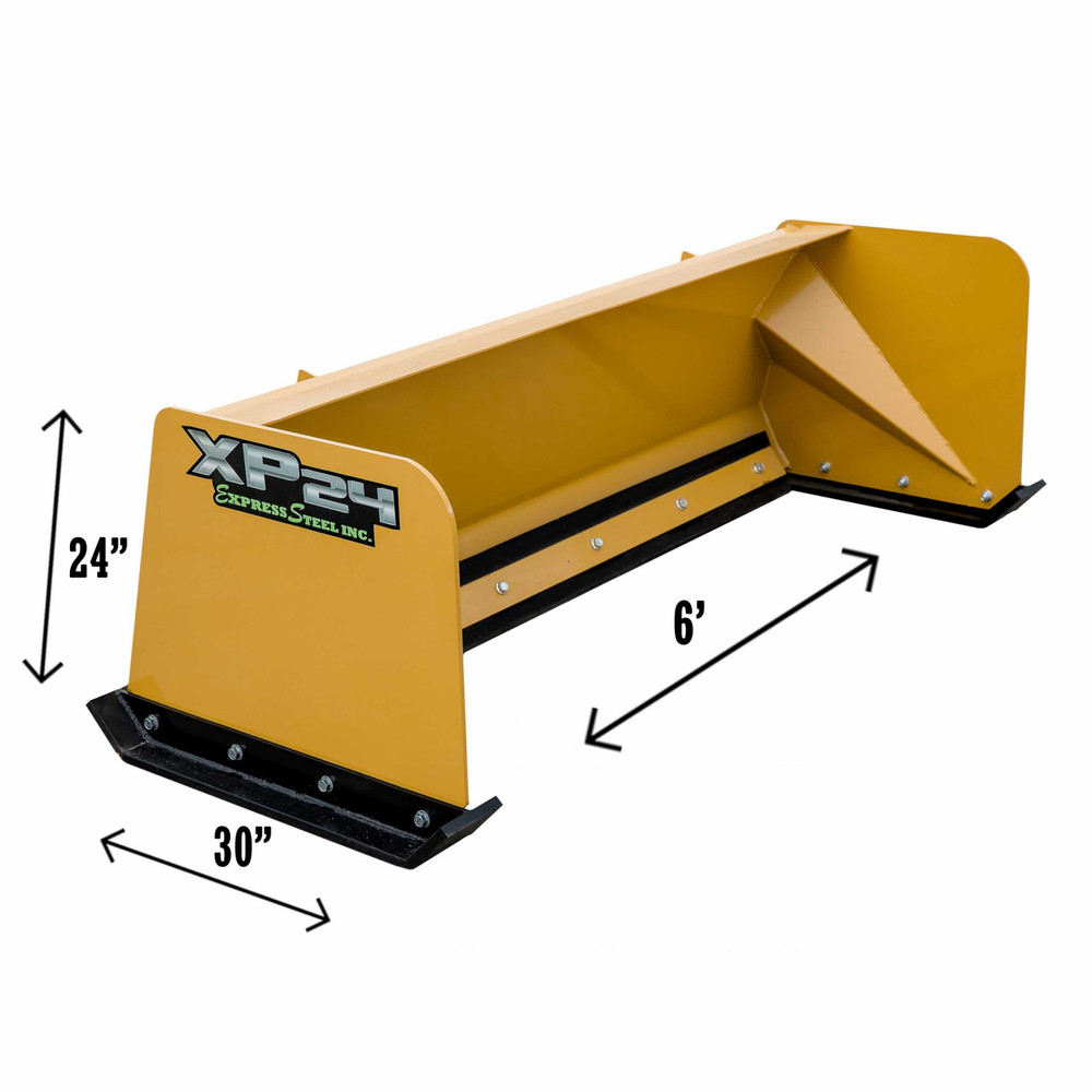 Buy 6′ XP24 Snow Pusher | Heavy-Duty 6′ XP24 Snow Pusher for Skid