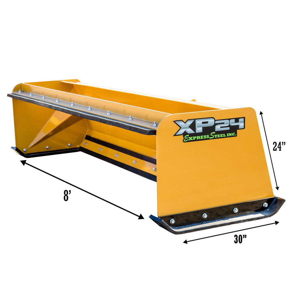 Buy 8′ XP24 Pullback Snow Pusher | Heavy-Duty 8′ XP24 Pullback