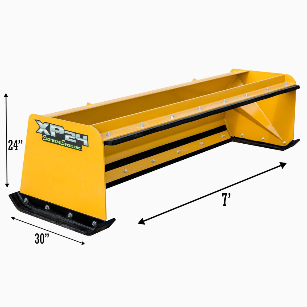 Buy 7′ XP24 Pullback Snow Pusher | Heavy-Duty 7′ XP24 Pullback