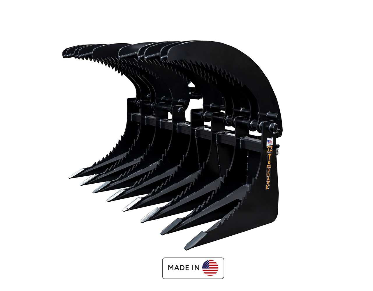 Buy Tomahawk 72" Heavy Duty Rake Grapple | Heavy-Duty Tomahawk 72