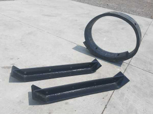 New Express Steel 8' XP24 & XP30 Snow Pusher Replacement Kit New Express Steel 8' XP24 & XP30 Snow Pusher Replacement Kit