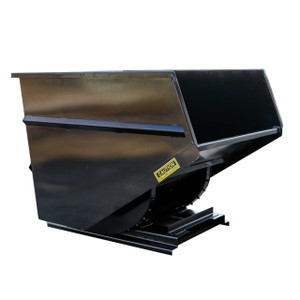 New Express Steel 3 Yard Wright Heavy Duty Self-Dumping Hopper - Black New Express Steel 3 Yard Wright Heavy Duty Self-Dumping Hopper - Black
