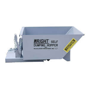 New Express Steel 1/4 Yard Wright Low Profile Self-Dumping Hopper New Express Steel 1/4 Yard Wright Low Profile Self-Dumping Hopper
