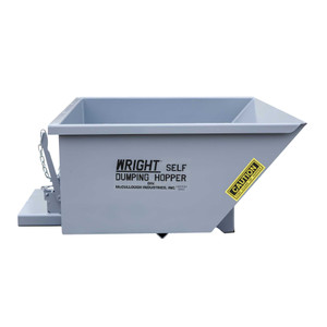 New Express Steel 1 Yard Wright Low Profile Self-Dumping Hopper New Express Steel 1 Yard Wright Low Profile Self-Dumping Hopper