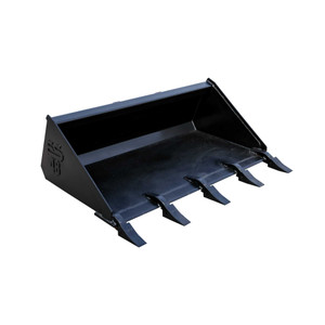 New Express Steel 48" Mini Bobcat Tooth Bucket New Express Steel 48" Mini Bobcat Tooth Bucket