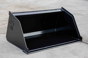 New Express Steel 48" Mini Bobcat Mulch/Snow Bucket