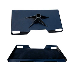 New Express Steel Mini Bobcat Hitch Plate New Express Steel Mini Bobcat Hitch Plate