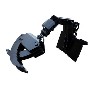 New Express Steel Toro Dingo Log Grapple - Hydraulic Rotation New Express Steel Toro Dingo Log Grapple - Hydraulic Rotation