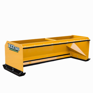 New Express Steel 8' XD30 Pullback Snow Pusher-for JD and NH skid steers New Express Steel 8' XD30 Pullback Snow Pusher-for JD and NH skid steers