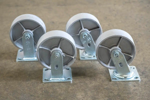 6" steel caster wheels 6" steel caster wheels