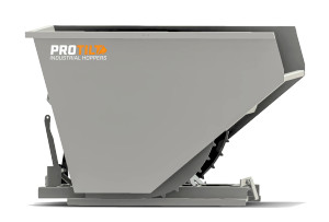 PROTILT 2 yard heavy duty self dumping hopper for rugged industrial material handling