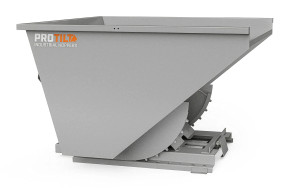 PROTILT 2 yard heavy duty self dumping hopper for rugged industrial material handling