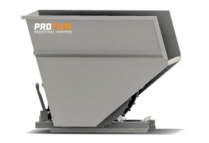PROTILT 3 yard heavy duty self dumping hopper with high-strength frame