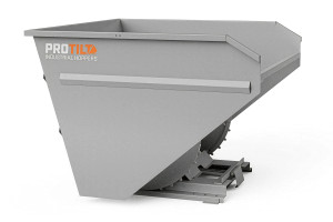 PROTILT 3 yard heavy duty self dumping hopper with high-strength frame