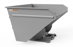 PROTILT 4 yard heavy duty self dumping hopper for maximum capacity handling