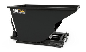 PROTILT 3/4 yard self dumping hopper with fork pockets