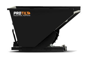 PROTILT 2.5 yard self dumping hopper with reinforced sides and base