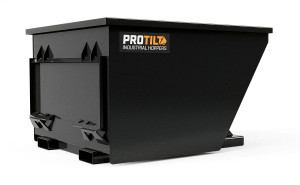 PROTILT 1.5 yard quick attach hopper for skid steers
