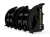 The Tomahawk Attachments 72" Heavy Duty Vertical Grapple.