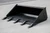 New Express Steel 48" Mini Bobcat Tooth Bucket