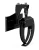 An ES Attachments Mini Bobcat Log Grapple with manual rotation.