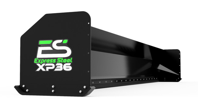 The Express Steel 22' XP36 Snow Pusher.