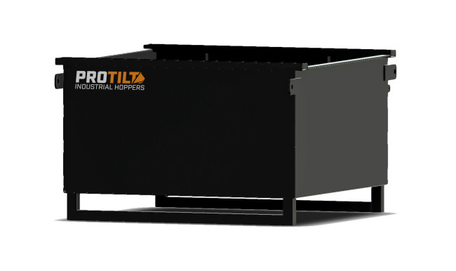 PROTILT 1 1/4 yard Flying Job Box for elevated jobsite material transport