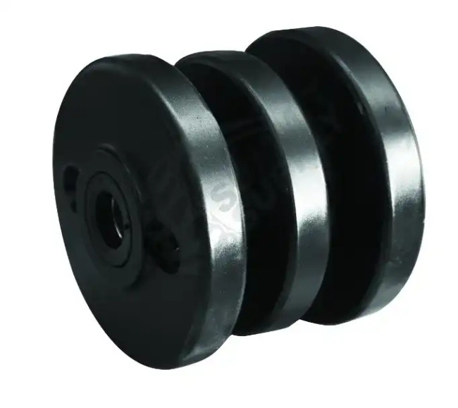 New Express Steel Bobcat Triple Flange Bottom Roller - 7109409 / 6730683