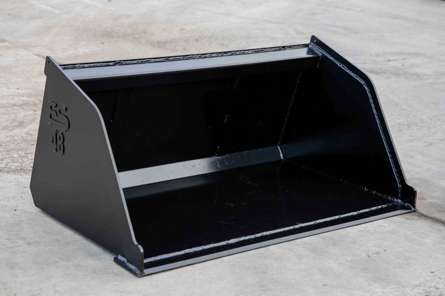 New Express Steel 48" Mini Bobcat Mulch/Snow Bucket