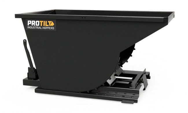 PROTILT 3/4 yard self dumping hopper with fork pockets