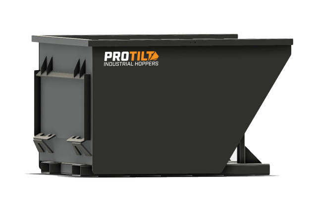 PROTILT 1.5 yard quick attach hopper for skid steers
