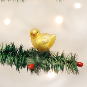 Old World Baby Chick Clip Ornament