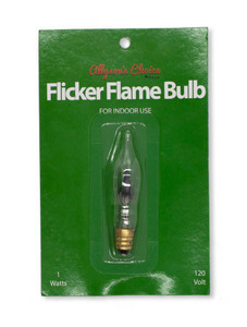 Flickering Flame Bulb, 1 Watt- 1/pk Flickering Flame Bulb, 1 Watt- 1/pk