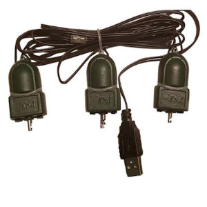 Ornament Twirl It Motor USB Powered - Triple Ornament Twirl It Motor USB Powered - Triple