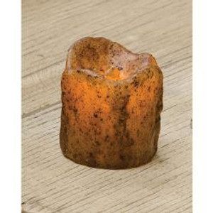 Pillar, Burnt Ivory Mini Grungy