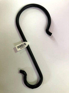 Ladder Hook, 7" Black Wrought Iron