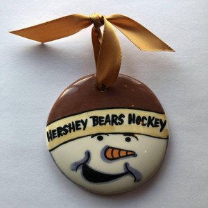 Hershey Bears Hockey Ceramic Ornament - Nola Watkins Collection