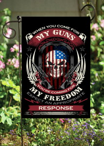 My Guns, Garden Flag - Flags Galore