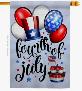 Celebrate Fourth of July House Flag - Two Group Flag Co.