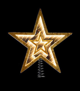 Infinity Star Tree Topper - Warm White LED Infinity Star Tree Topper - Warm White LED