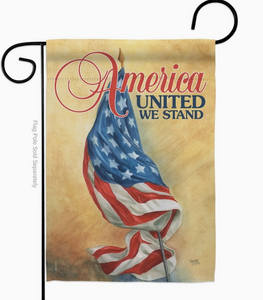 America United We Stand Garden Flag - Two Group Flag Co.