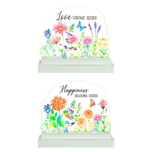 Lighted Table Decor Happieness or Love (Price for 1) - Hanna's