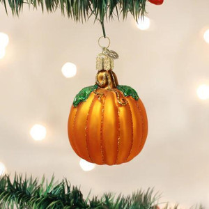 Old World Pumpkin Ornament