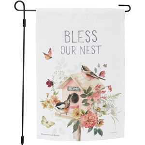 Bless Our Nest Garden Flag - Primitives by Kathy