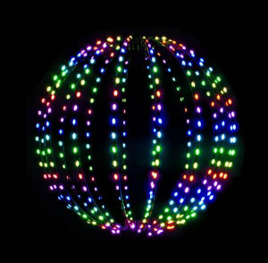 12" RGB LED Sphere - App Controlled