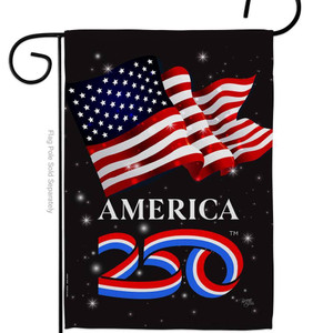 America 250 Waving Flag Garden Flag - Two Group Flag Co.