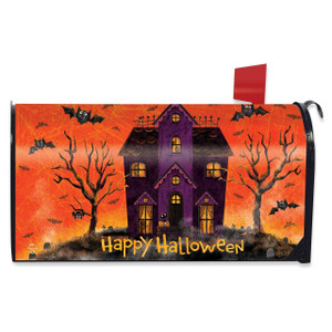 Spooky House Mailbox Cover - Briarwood