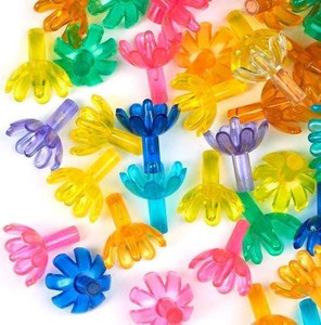 Flower Ceramic Tree Bulbs - Multi Colored Mix - 50 Pack
