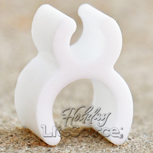 Sculpture Clip, For 3/16" Wire- 100 Pack